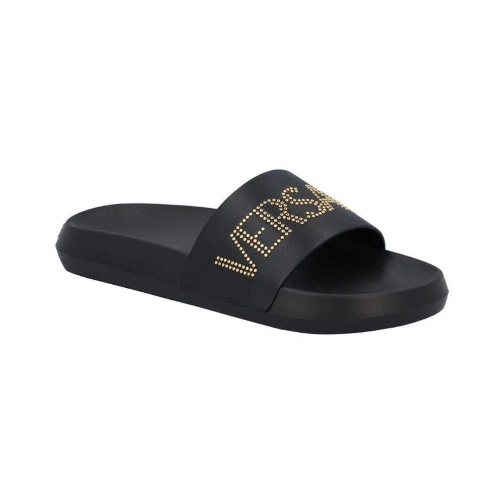 Versace Rubber Slide, Black